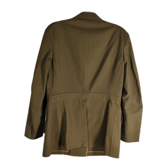 Vintage WWII U.S. Army Class A Uniform Military Jacket Size 38R 38 R Wool WW2 - Picture 10 of 13